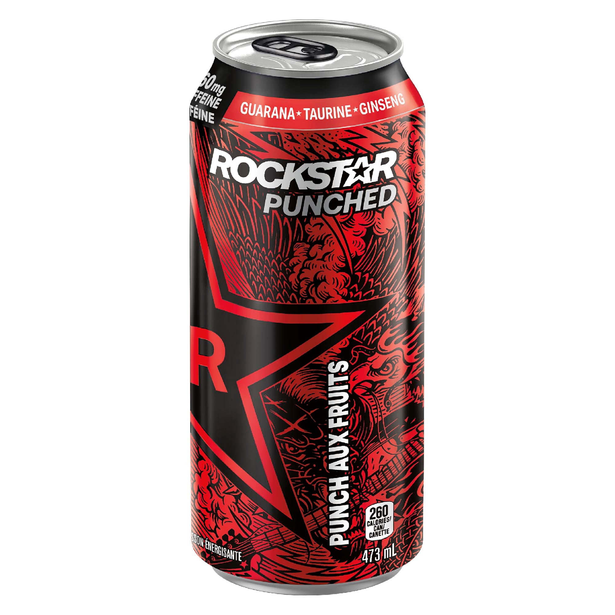 Rockstar Punched Fruit Punch Energy Drink - 473ml – Giant Tiger