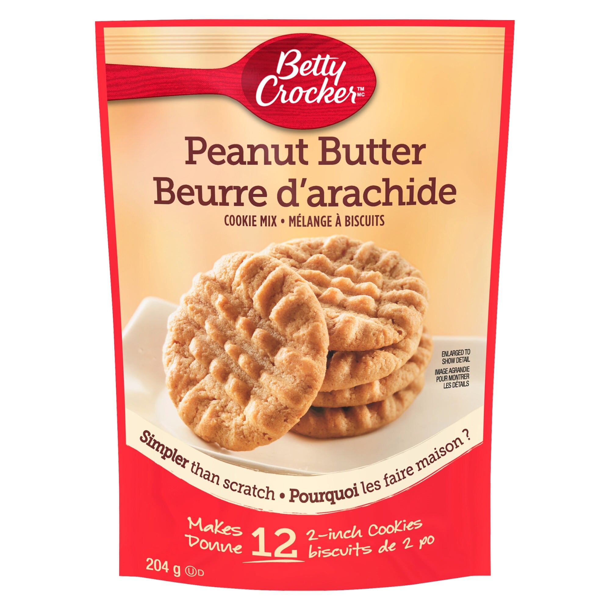 Betty Crocker Peanut Butter Cookie Mix 204g Giant Tiger 1657